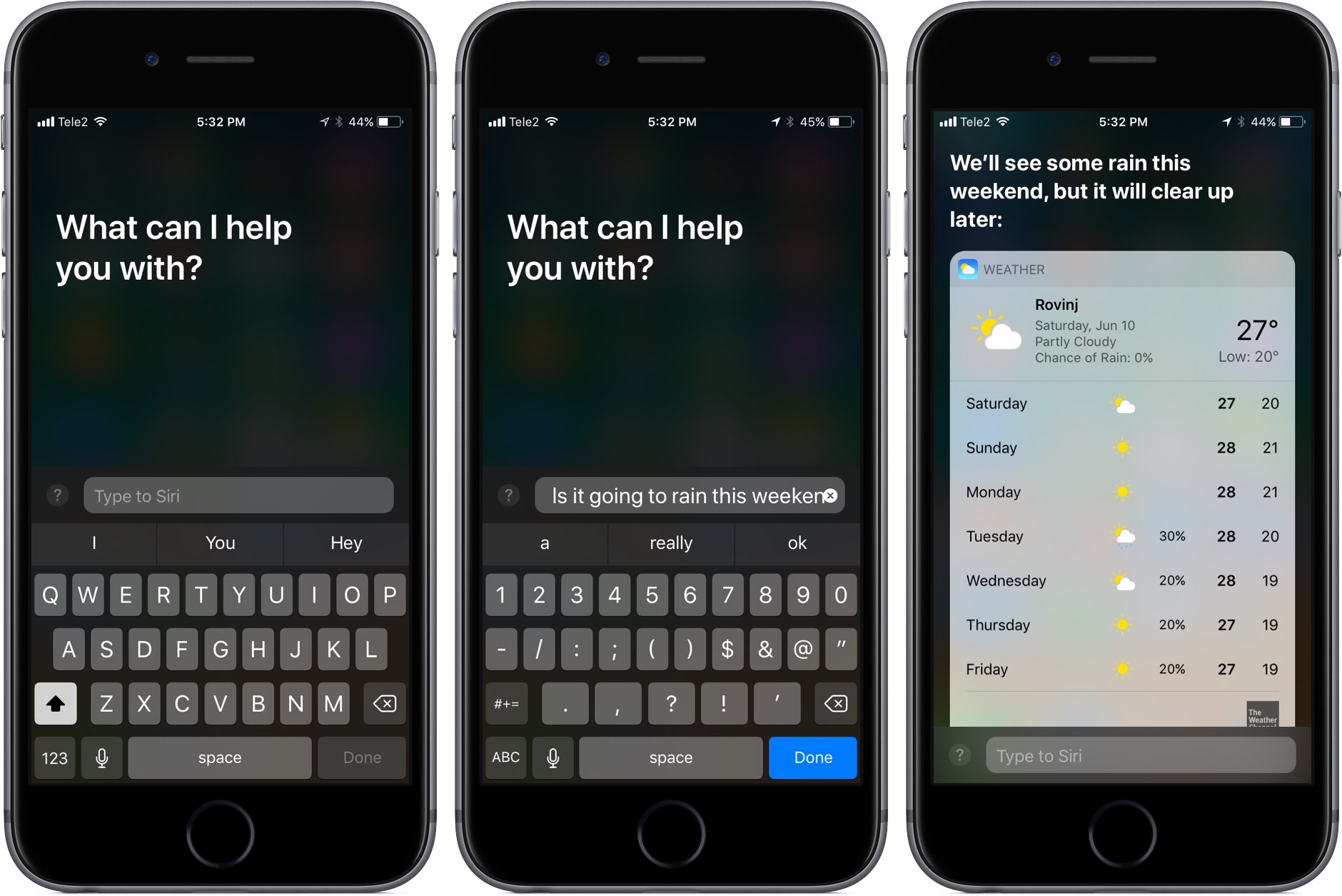 Type to Siri iOS11