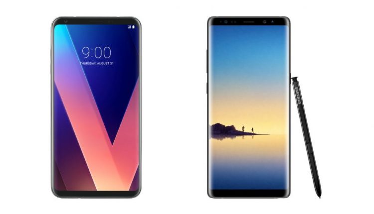 LG V30 and Note 8